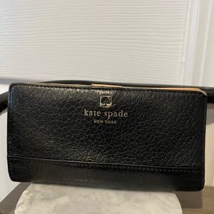 kate spade leather bifold wallet